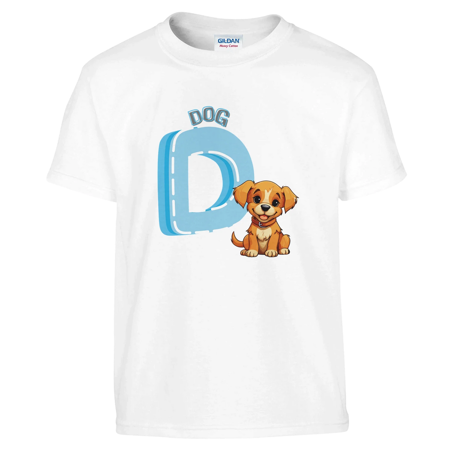 Baby Crew Neck-Shirt Alphabet
